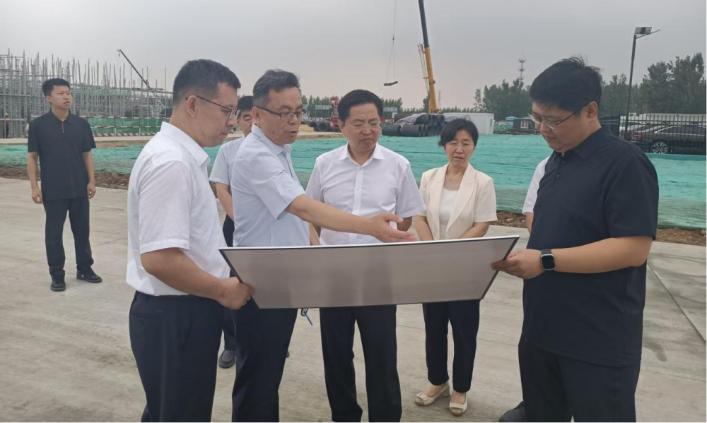 胶州市向导接连视察庞仕国际海洋深蓝工业基地项目 助力海洋经济生长
