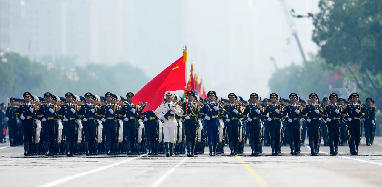 铭刻伟大历史胜利，凝聚正义清静实力|集团公司组织寓目纪念中国人民抗日战争暨天下反法西斯战争胜利80周年大会